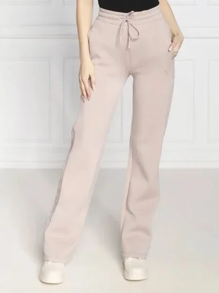 GUESS ACTIVE Jogger nadrág BRENDA SCUBA | Straight fit rózsaszín