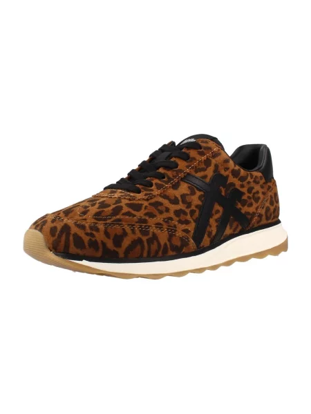 Semišové retro tenisky Fitflop s leopardím vzorom