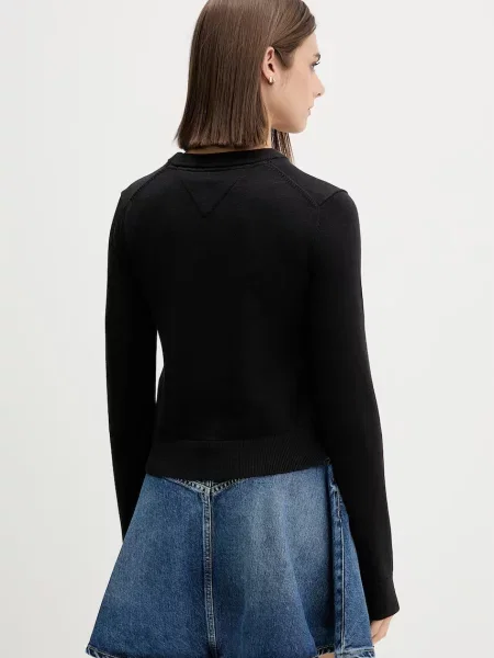 Tommy Jeans sweter czarny