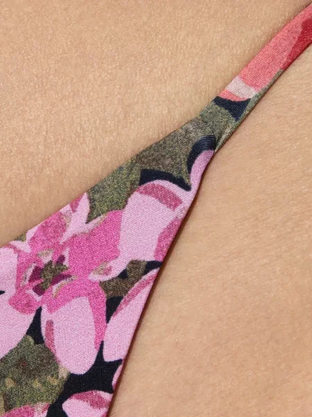 Virágos bikini Beach Riot zöld