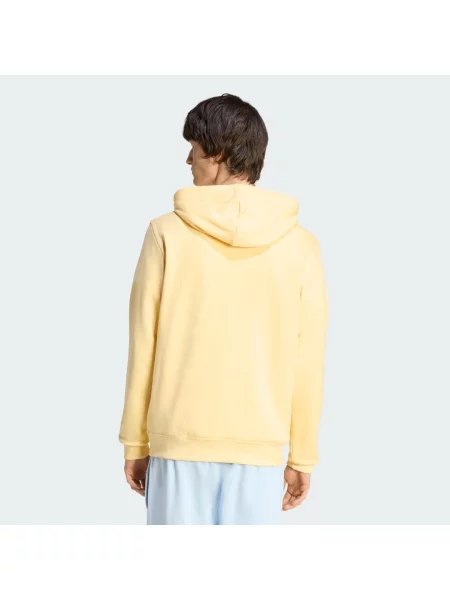 Bluza z kapturem Trefoil Essentials French Terry pomarańczowa