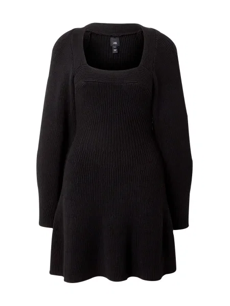 River Island Kötött ruhák TAYLA fekete