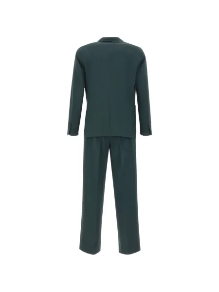 Costum Marchesani cu rever verde