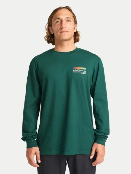 Tricou mânecă lungă Billabong verde
