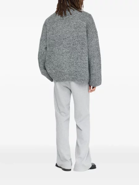 Pulover Jw Anderson din piele gri