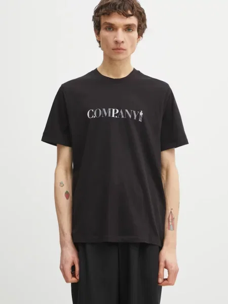 C.P. Company T-Shirt μαύρο