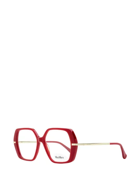Ochelari de soare Max Mara Eyewear cu imprimeu geometric roșu