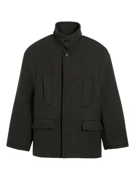 Palton Ami Paris de lână gri