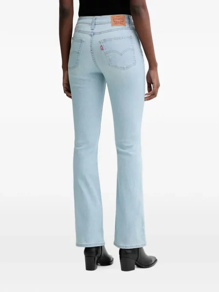 Cămașă de blugi Levi's® cu talie înaltă albastru