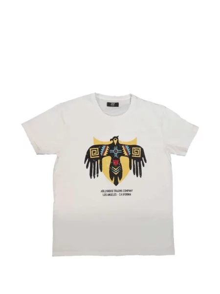 Tricou Htc Los Angeles zdrențuiți alb