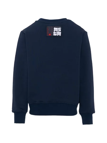 Bluza dziecięca Msgm niebieska