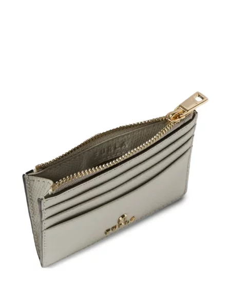 Portofel Furla din piele gri