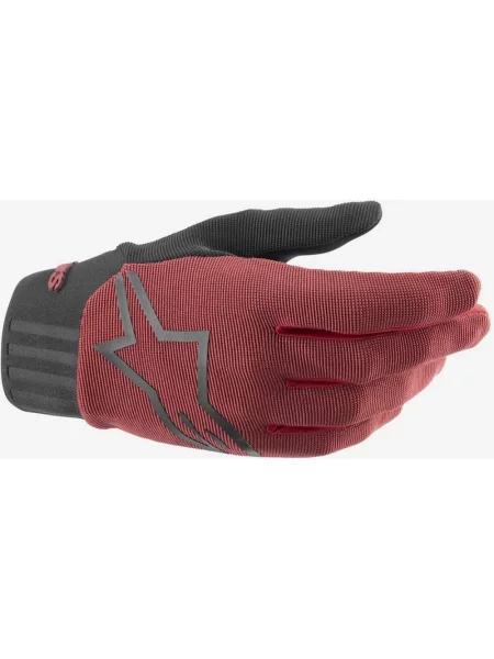 Rękawice długie Alpinestars Stella A-DURA bordowo-czarne XS czarne