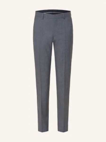 Boss Kostýmní Kalhoty Lenon Regular Fit open blue modré