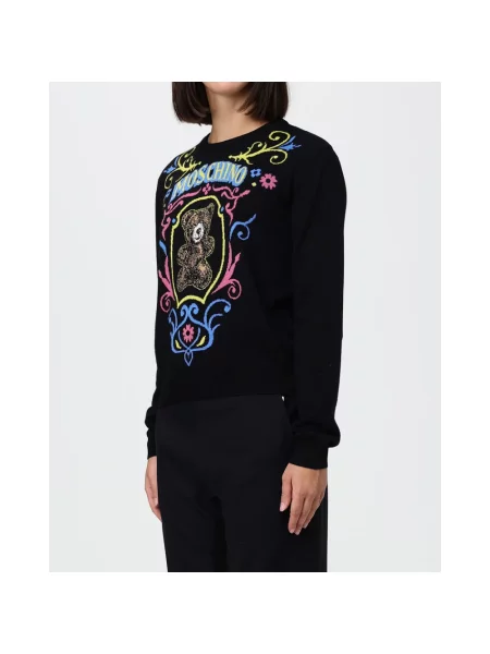 Sweter Moschino wełniany