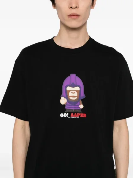 Μπλούζα Aape By *a Bathing Ape® με σχέδιο μαύρο