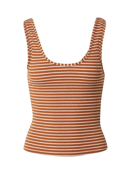 STUDIO SELECT Top Cindy roșu ruginiu alb