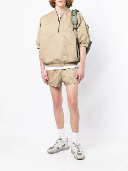 Шорти Fear Of God Essentials с автограф зелено