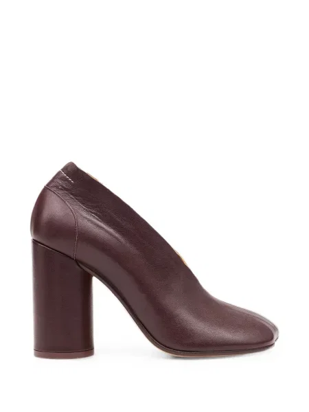 Pantofi cu toc Mm6 Maison Margiela din piele violet