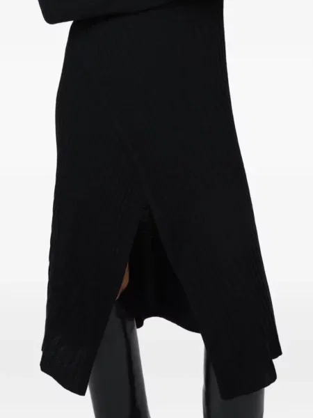 Rochie Violante Nessi tricotate negru