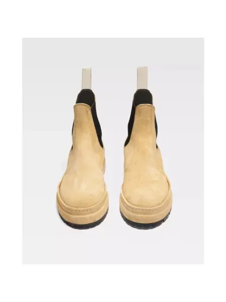 Sztyblety Jacquemus skórzane beżowe