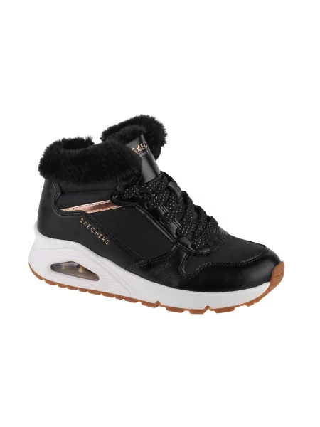 Buty zimowe dziewczęce Uno Cozy On Air czarne