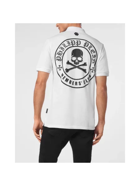 Koszulka polo Philipp Plein biała
