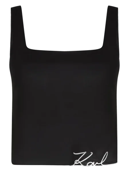Cropp top Karl Lagerfeld negru