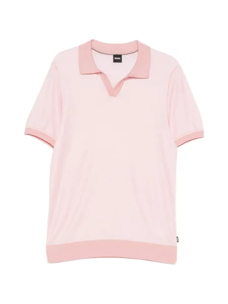 Tricou Boss tricotate roz