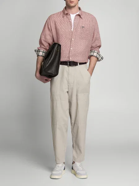 Рубашка Barbour красная