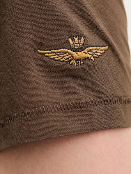 Aeronautica Militare póló barna
