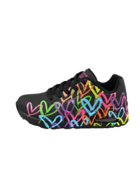 Sneakersy Skechers czarne