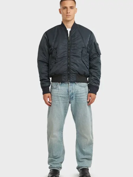 Двосторонній бомбер G-star Raw синій