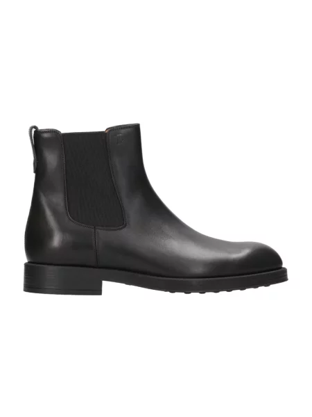 Sztyblety Tod's skórzane czarne