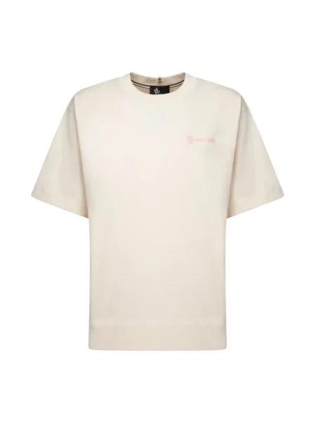 Koszulka Moncler beżowa