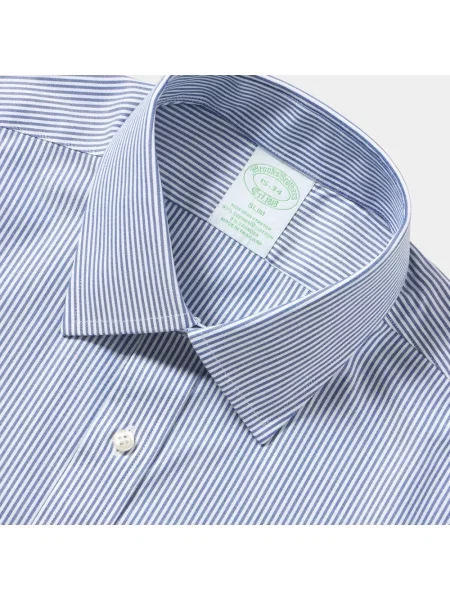 Koszula Brooks Brothers ze stretchu niebieska