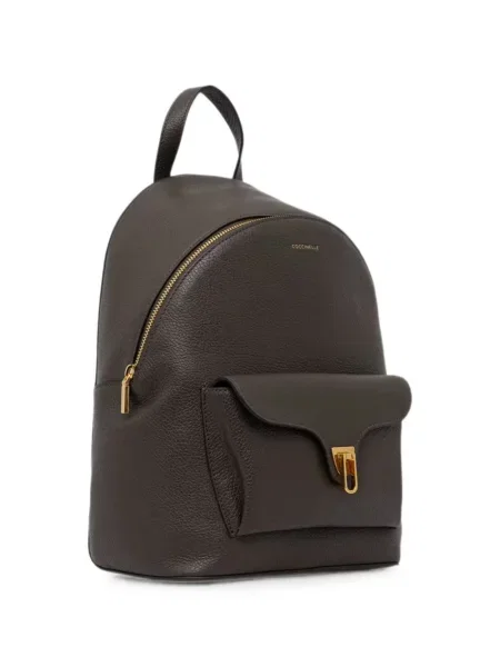 Rucsac Coccinelle din piele maro