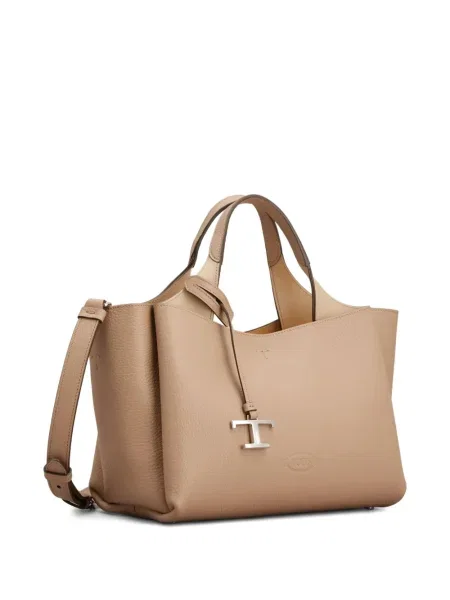 Geanta de piele Tod's din piele maro