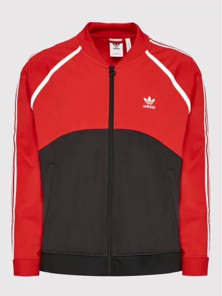 Adidas Mikina Sst Blocked červená