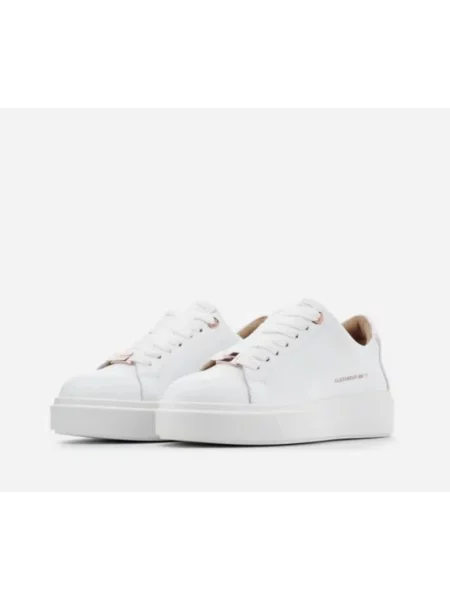 Sneakersy Alexander Smith białe