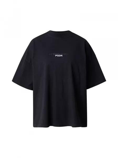 Pegador Tricou SONIA gri deschis / negru alb