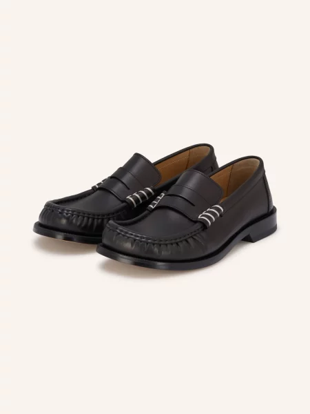Jw Anderson Penny Loafers černá