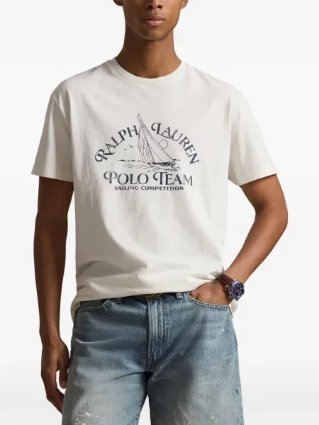 Ριγέ δερμάτινος κάλτσες Polo Ralph Lauren με κορδόνι μαύρο