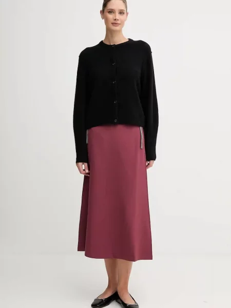 Кардиган з вовною OUI чорний