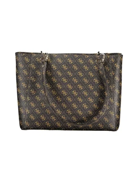 Guess torebka NOELLE brązowy