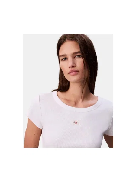 Tričko Calvin Klein Jeans biela