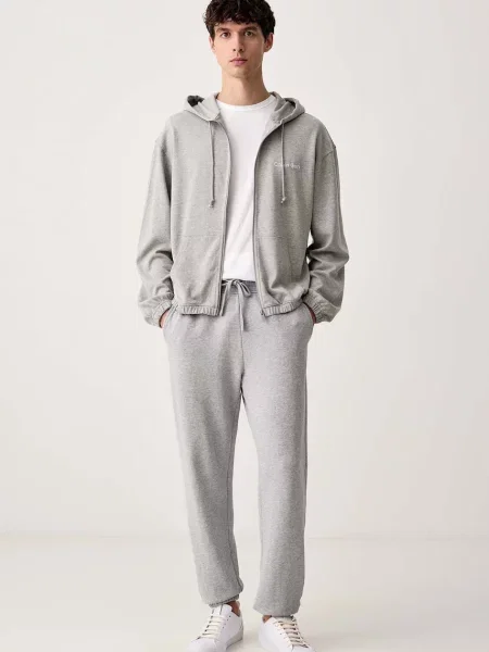 Calvin Klein Underwear mikina loungewear pánska sivá