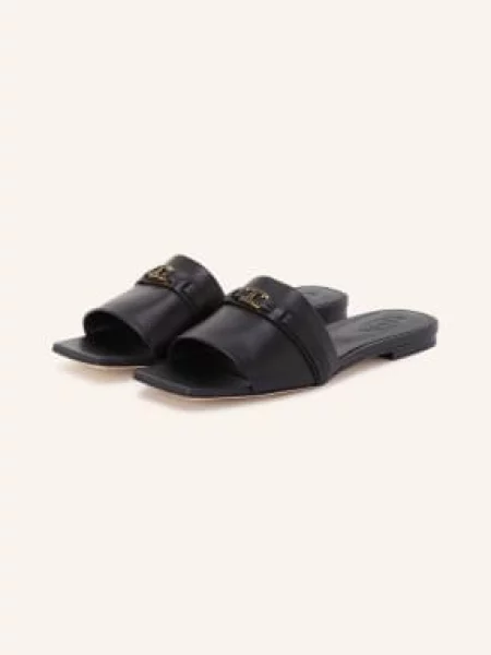 Tod's Klapki schwarz czarne