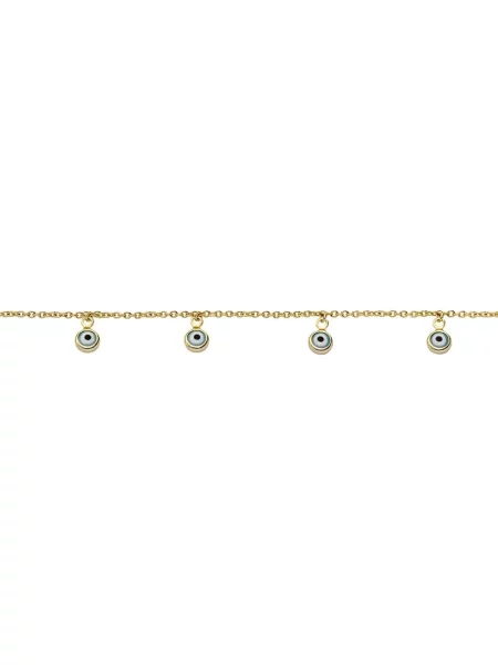 Гривна за глезена Fossil дамска