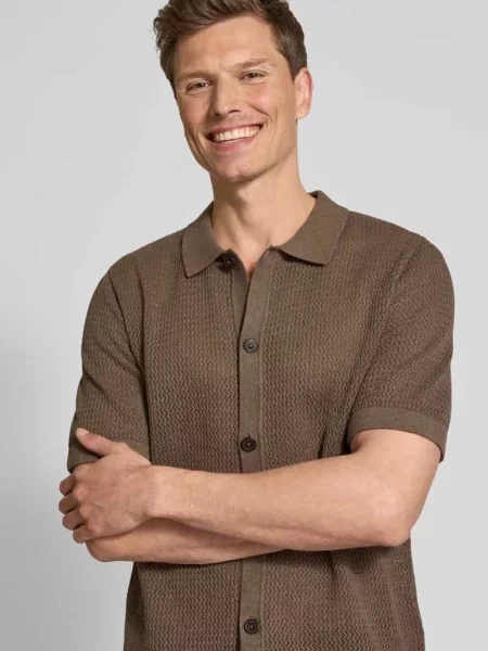 Koszula casualowa z listwą guzikową model ‘AARTO’ Jack & Jones Premium